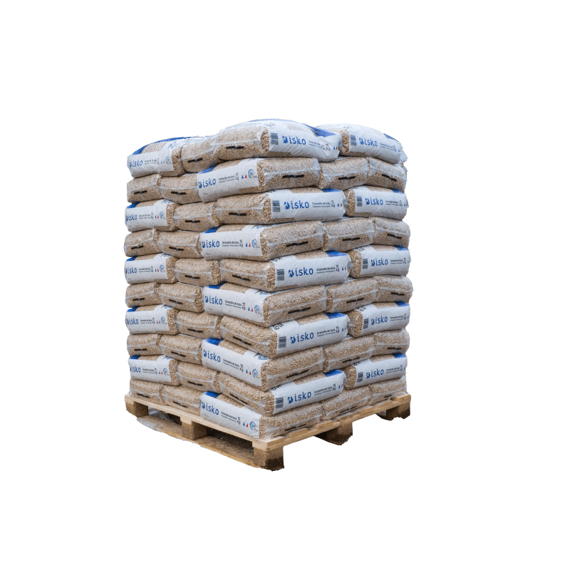 ISKO puupelletit - 70 säkin lava, 1050 kg